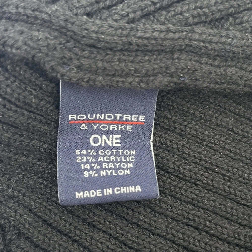 Roundtree & Yorke Dark Knit Hat